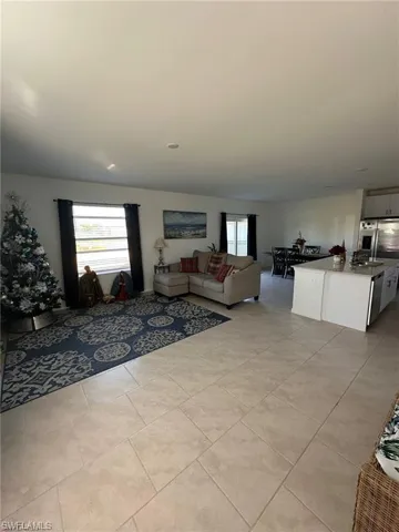 View of living area