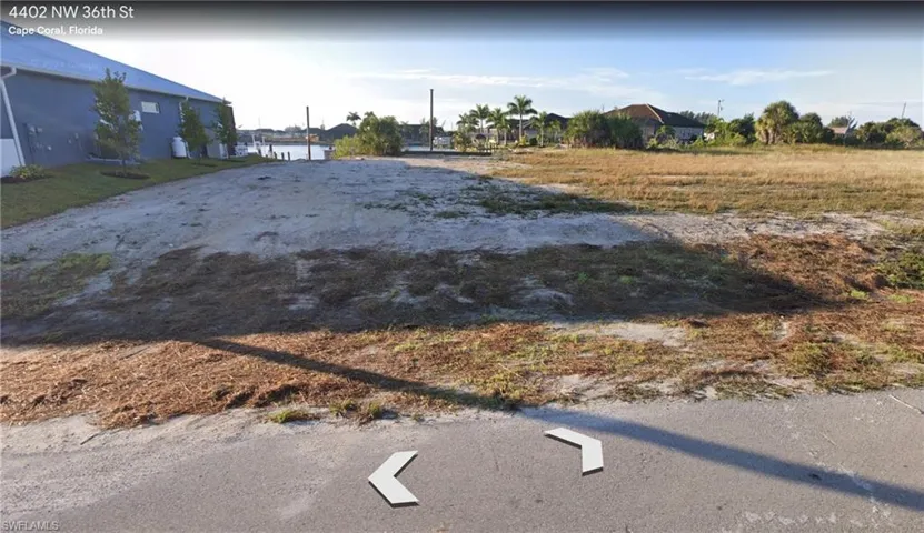View of Lot from Street (Google Earth)