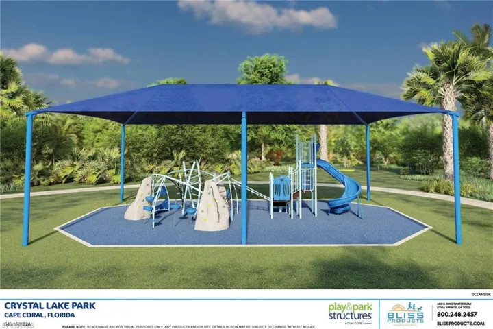 One of Many Community Fitness Play Areas