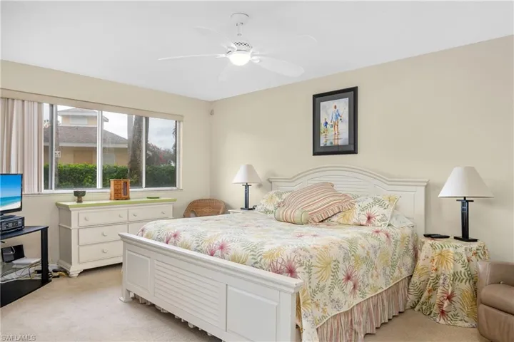 newer carpet - all southerly facing windows have electric storm shutters