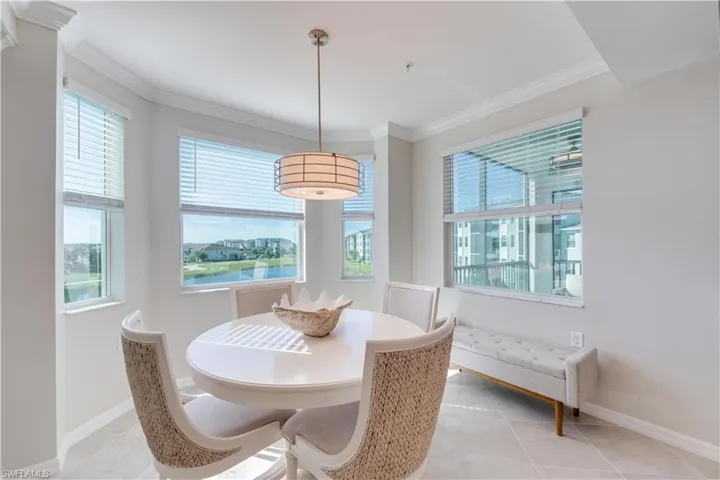 Charming dining space