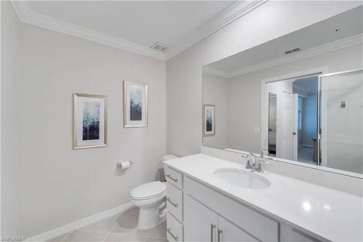 Large vanity area