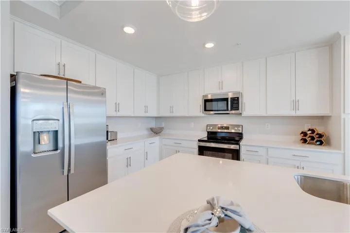 Plenty of counter space for food prep and entertaining