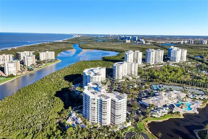 The Dunes of Naples with Antigua in the Foreground - Sited along the Cocohatchee River Overlooking The Gulf