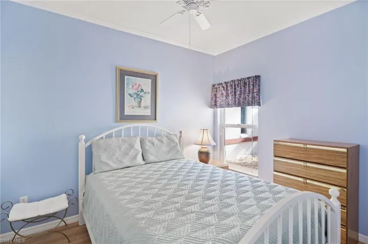 Guest Bedroom with Queen Size Bed.
