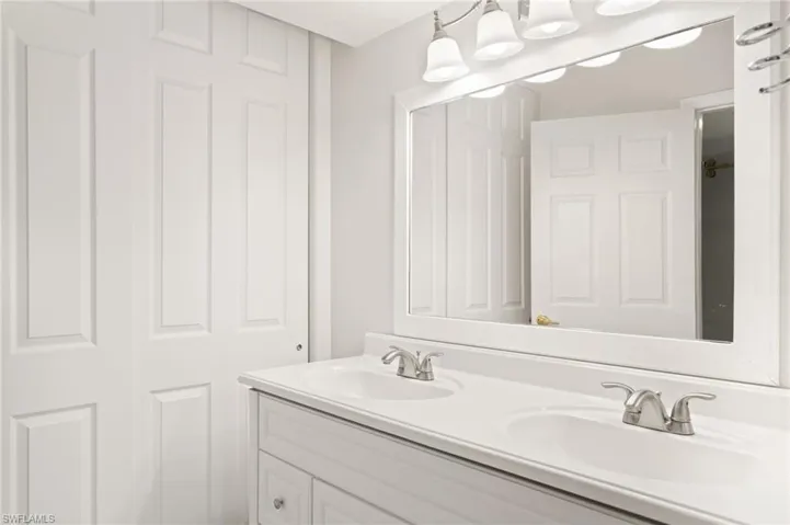 Master Bathroom with Dual Sinks