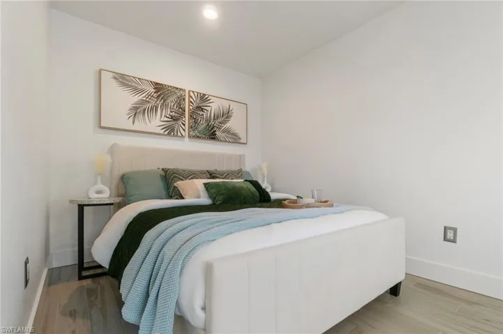 Inviting bedroom with a bright airy feel