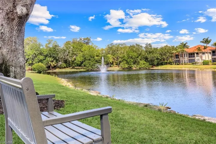 Front of condo with  lake view 2