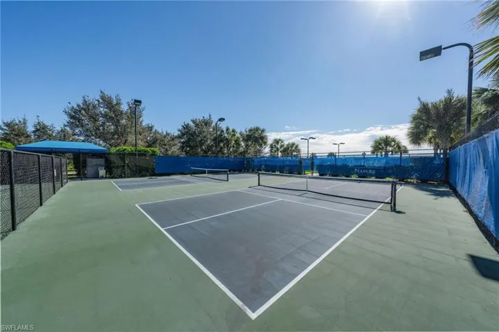 View of tennis AND PICKLEBALL COURTS