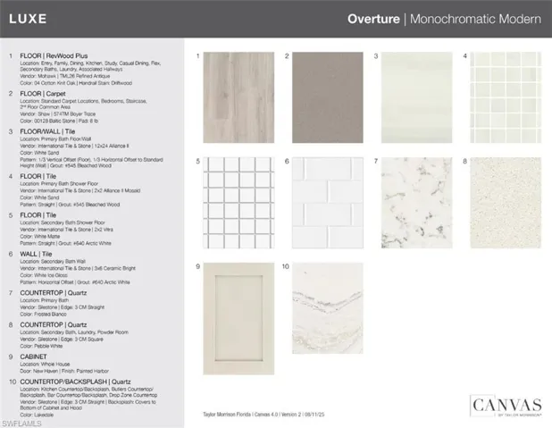 18109 Terracina Drive - Design Selections - This home is currently under construction - selections are subject to change