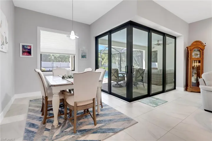 Dining room featuring baseboards