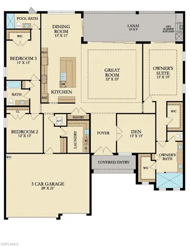 View of home floor plan