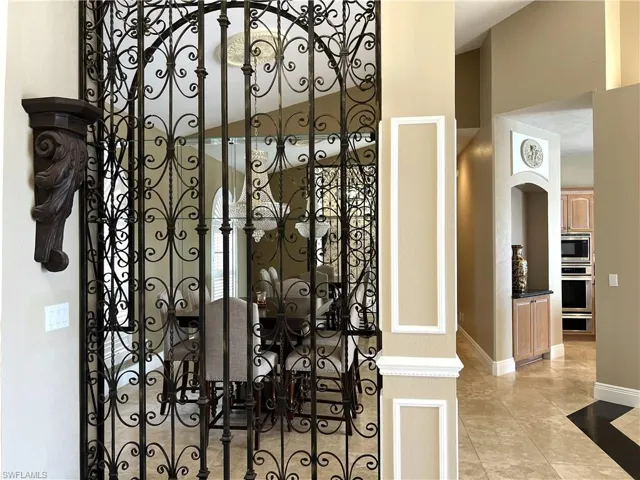 View from Foyer looking towards Dinging and Kitchen entry