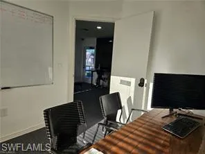 View of office area