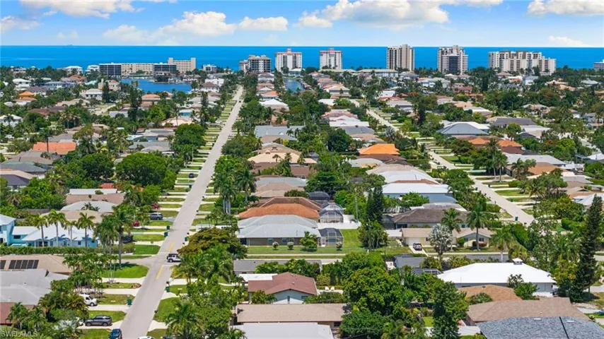 Aerial Showing Vicinity of Vanderbilt Beach