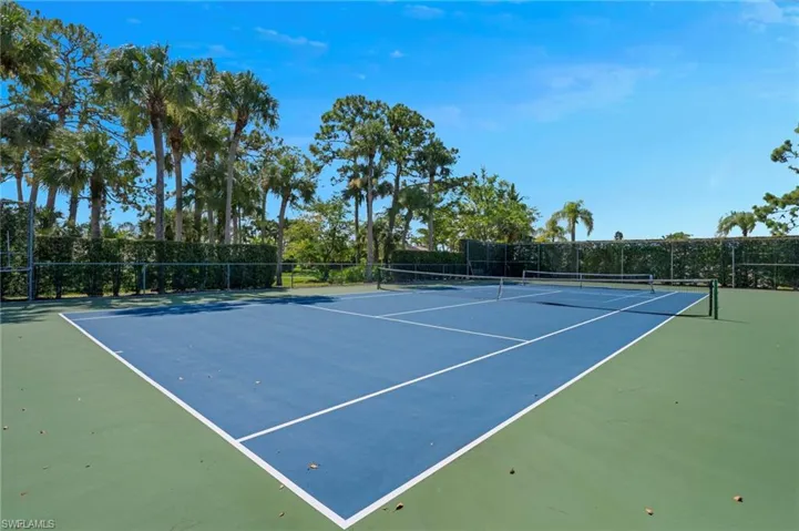 Tennis and pickleball court