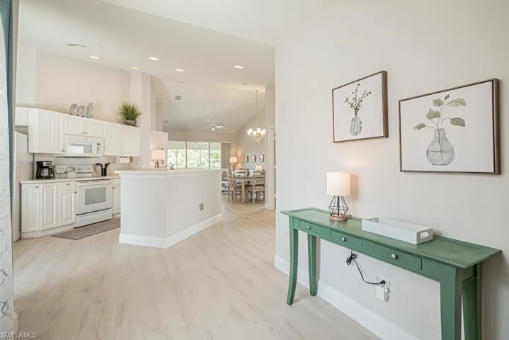 Hall entering living area