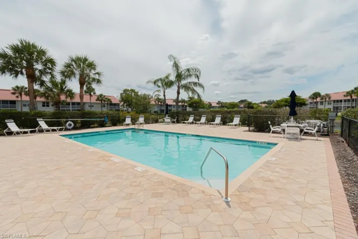 View of subdivision swimming pool