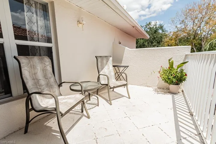 Balcony attached to kitchen area with eatern exposure