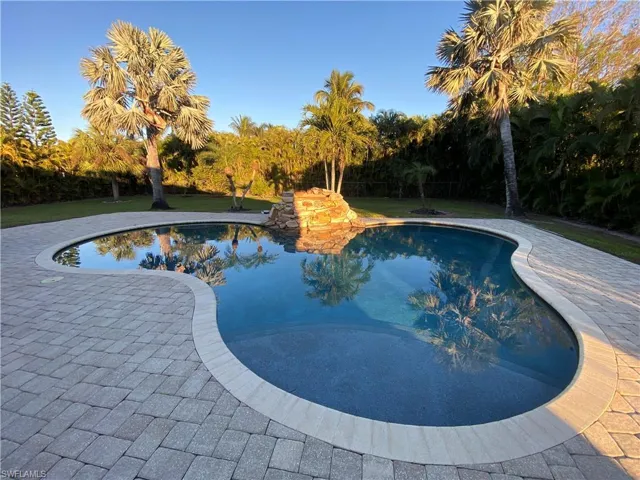 View of pool
