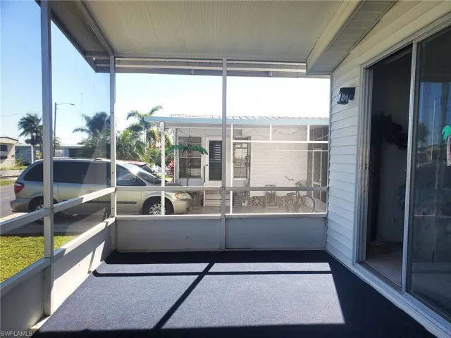 Sunny Florida room just off the living room.