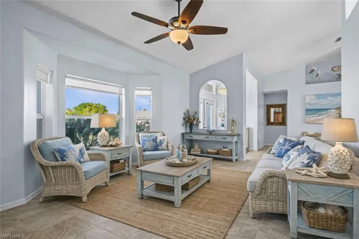 Virtually Staged with Coastal Decor