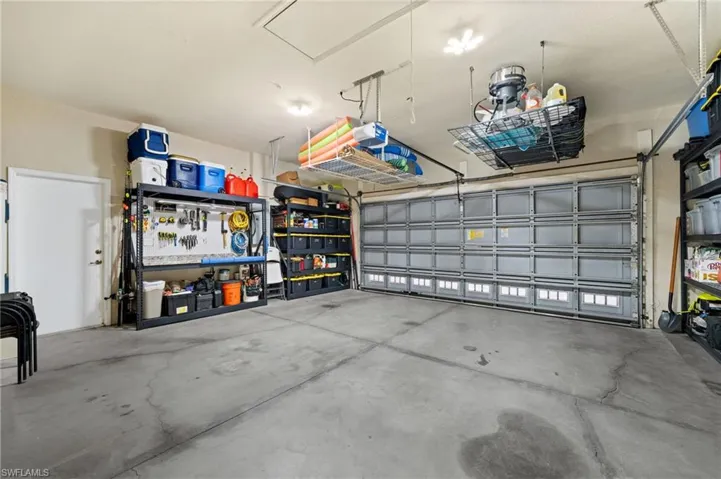 2 Car Garage with Work Bench