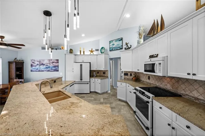 Spacious Kitchen with GE Cafe Appliances