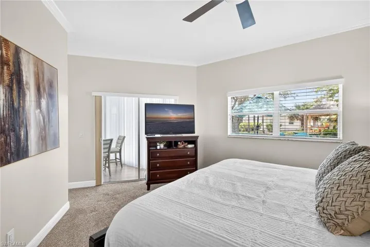 Primary Bedroom tranquil opens to lanai