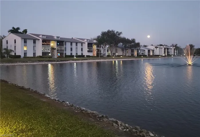 Full Moon Above Condo