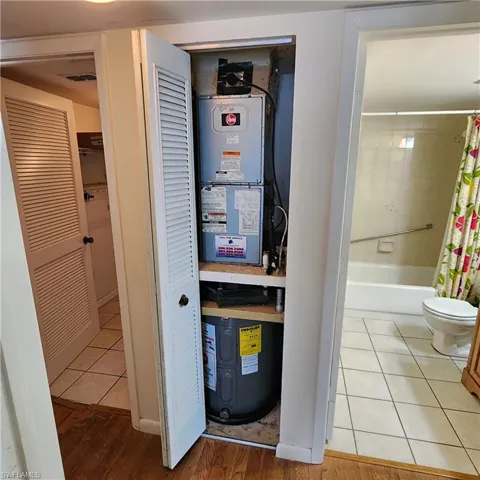 AC & Hot Water Closet