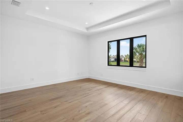 Wonderful lake views from the master bedroom