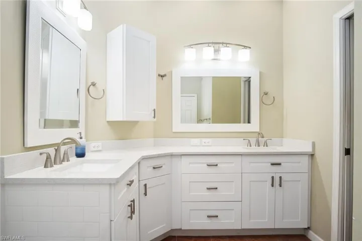 updated primary bathroom
