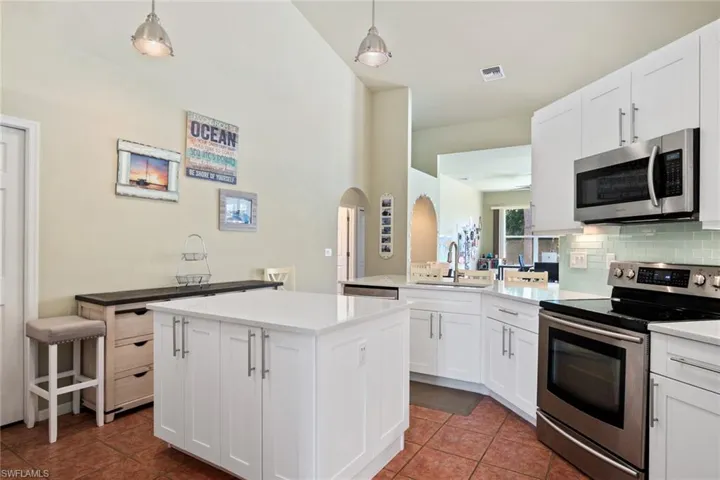 updated kitchen and island