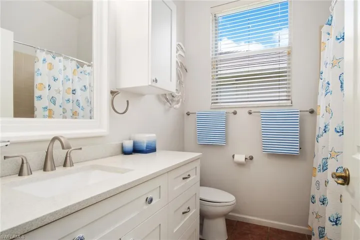 updated guest bathroom