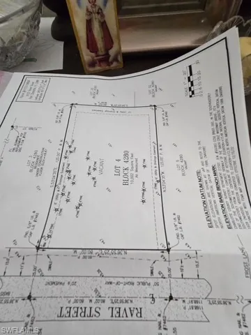 PICTURE OF SURVEY PROVIDED BY SELLER