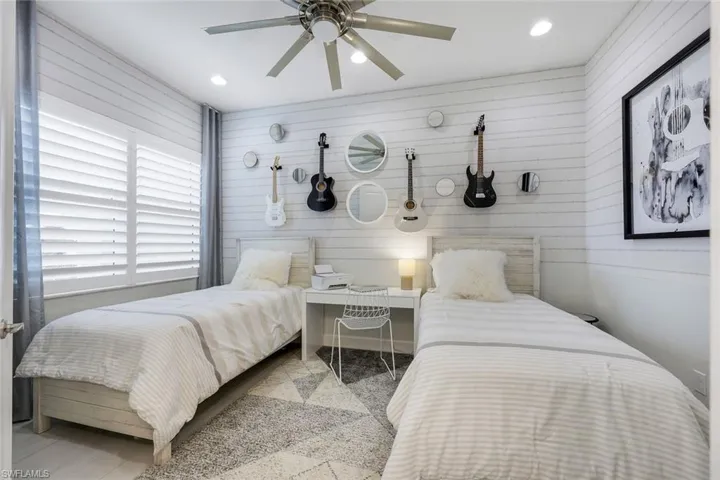 Den being used as Bedroom