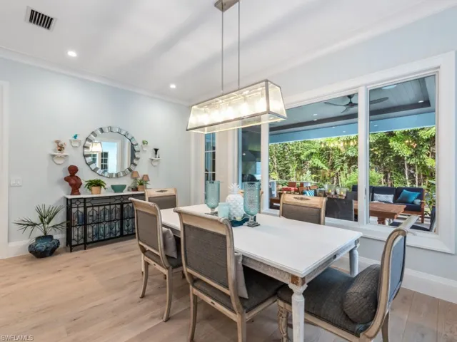 Dining room with room for sideboard