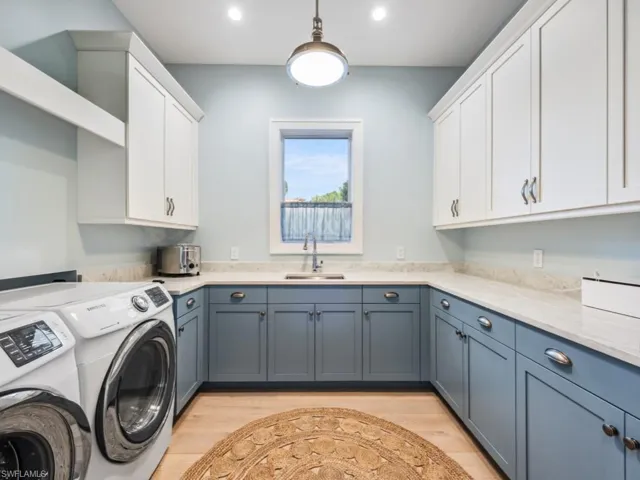 Large laundry room