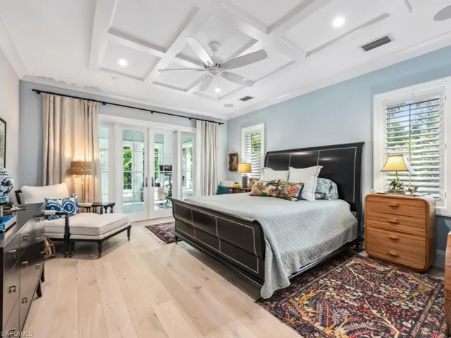 Exercise room between main bedroom & outdoors