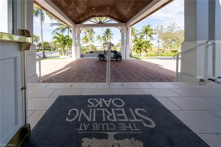 Entry to Clubhouse