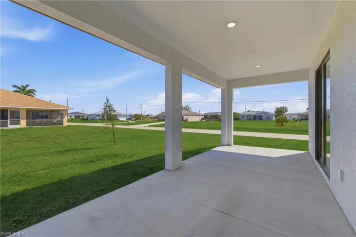 View of patio / terrace with a residential view