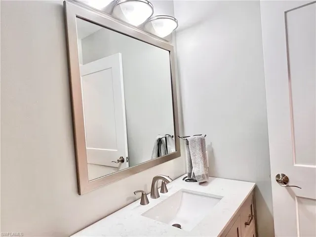 Guest Bathroom with vanity