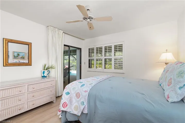 2nd bedroom opens to the pool