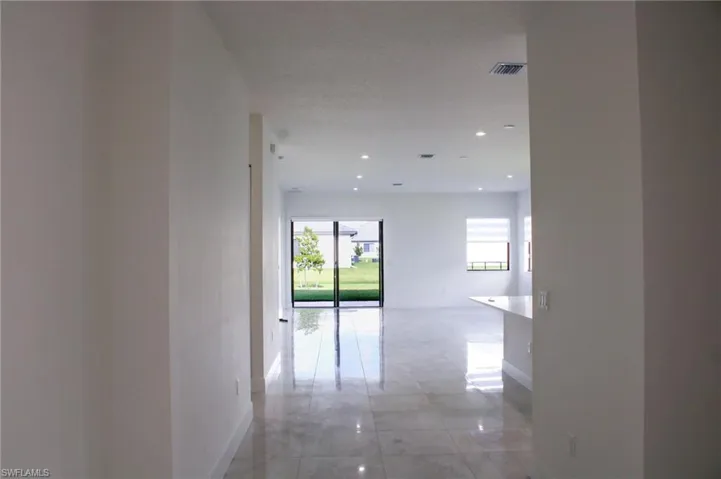 Entry looking toward great room