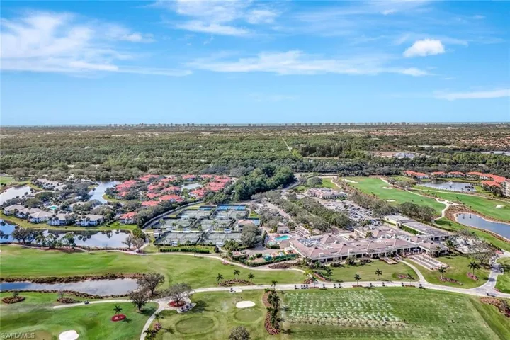 View of property location to Vineyards Country Club.