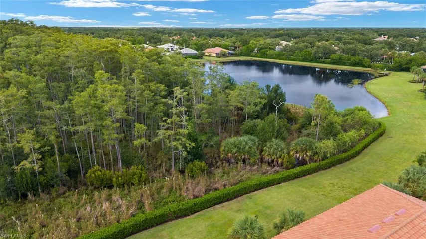 Aeriel view of rear of property