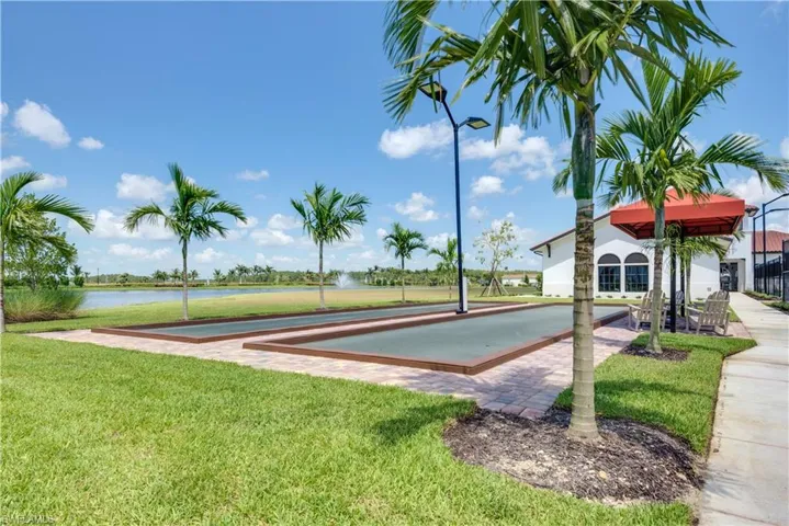 Bocce courts