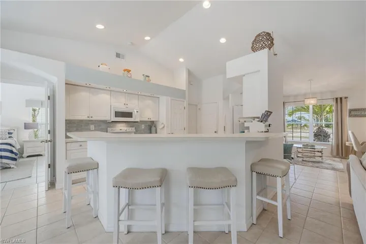 Open kitchen layout