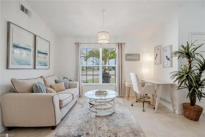 Sun-filled spaces throughout.